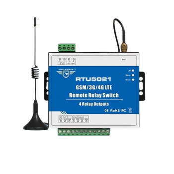 Bộ điều khiển từ xa RTU5021 qua sim điện thoại 4 kênh